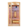 Sauna Infrarossi 1 Posto Full Spectrum Quarzo e Carbonio - 90x105x190 cm [Timo QD-CP1]