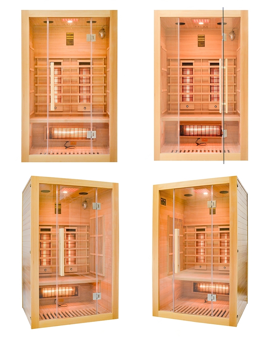 sauna 2 posti infrarossi