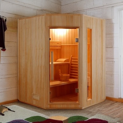 Sauna Finlandese Angolare Montana E3C